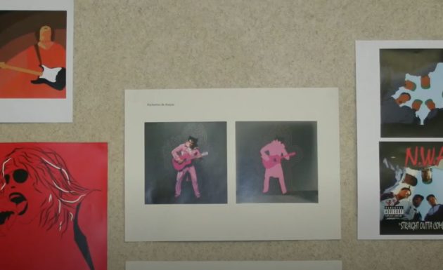 Vidéo des travaux étudiants en Prépa Art et BCCN