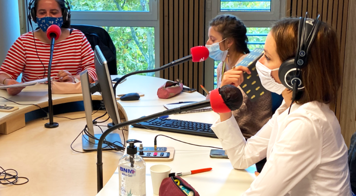 Les étudiants d’Eurêka à l’antenne