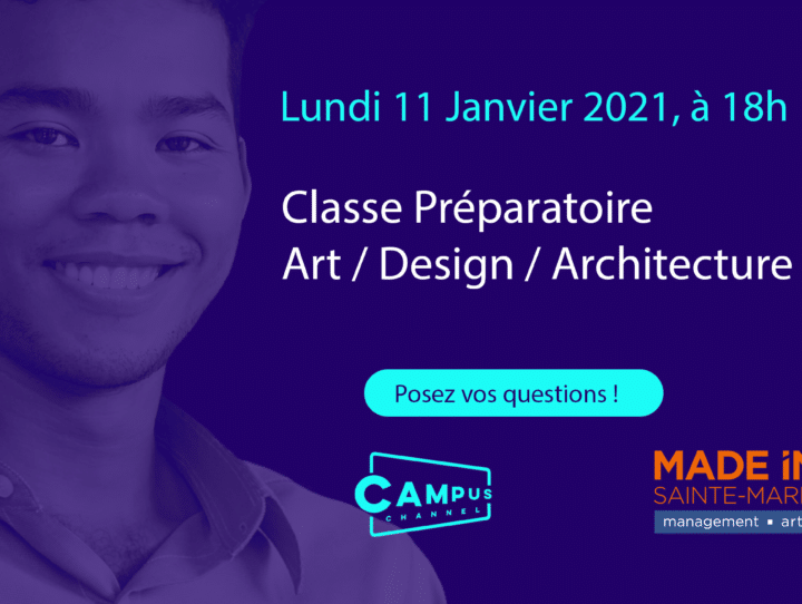 Campus Channel : tout savoir sur la classe prépa Art et Design !