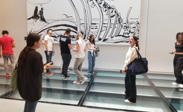 Visite des étudiants du BDEMMA au Musée des Confluences