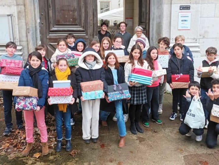 Maraude de Noël organisée par nos collégiens et étudiants