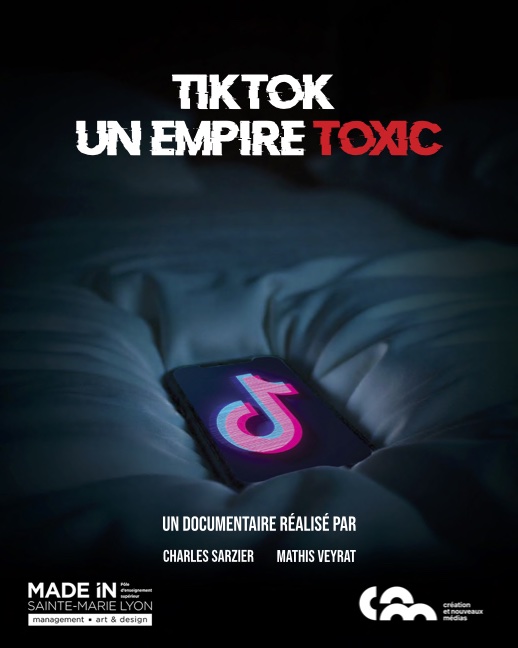 Affiche documentaire TikTok un empire toxique 