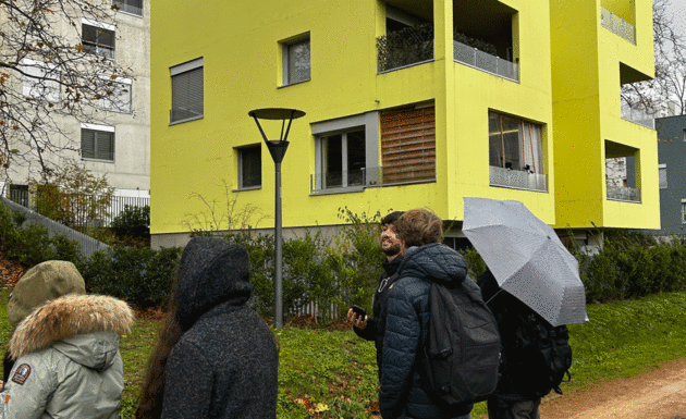 Visite du quartier de La Duchère