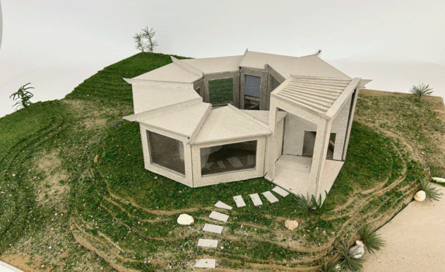 Pavillons d’habitations brutalistes