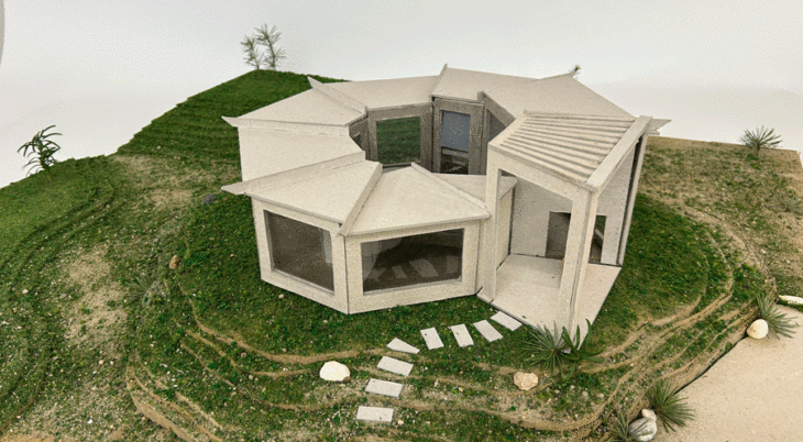 Pavillons d’habitations brutalistes