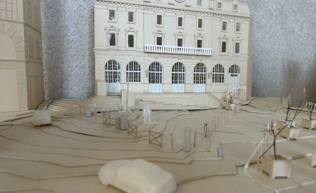 Maquette de la place Saint Paul