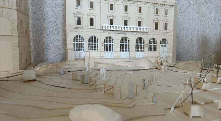 Maquette de la place Saint Paul