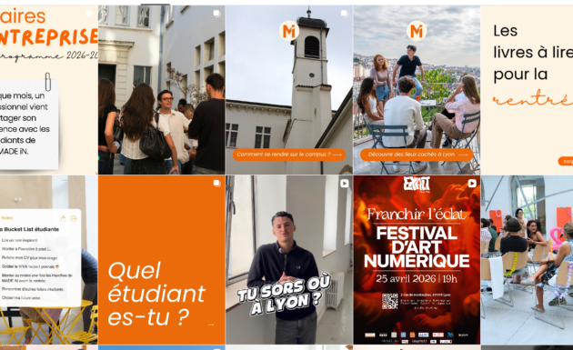 MADE iN Sainte-Marie Lyon recrute ses étudiant(e)s Community Managers pour l&rsquo;année 2026 !