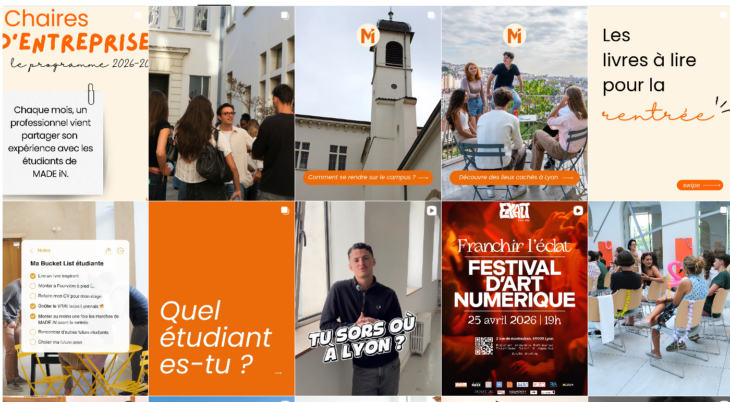 MADE iN Sainte-Marie Lyon recrute ses étudiant(e)s Community Managers pour l&rsquo;année 2026 !